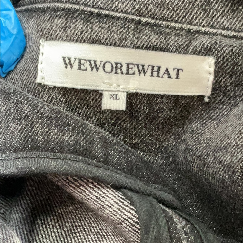 WeWoreWhat jean blazer - Picture 3 of 4